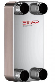 Паяный пластинчатый теплообменник Swep B56