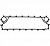Уплотнение для теплообменника ЭТРА ЭТ-043c (EPDM)